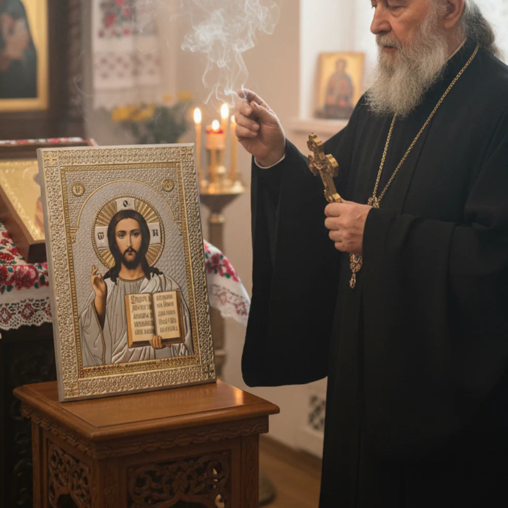Икона с лика на Господа